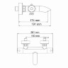 Термостатический смеситель для ванны Berkel арт. 4811 Thermo
