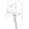 Смеситель для раковины AM.PM X-Joy F85B02100