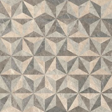Декор Vitra Marmostone 60х60 см Микс Гео Лаппато
