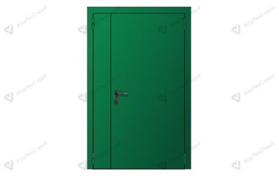 Противопожарная дверь Ei-60 зеленая