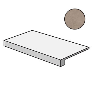 Керамический Гранит Окрашенный в Массе Dwell Greige Scalino 33x150