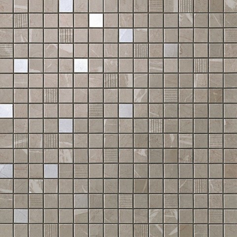 Настенная/напольная плитка из белой глины Marvel Silver Dream Mosaic