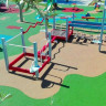 EPDM крошка Фиолетовый