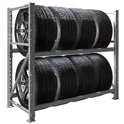 Стеллаж MS Pro 1200/1353x606 стационарный для хранения 8 шин