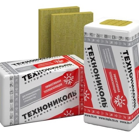 Базальтовый утеплитель ТехноНИКОЛЬ Техноруф Н30 1200х600х140 мм