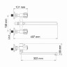 Смеситель для ванны с длинным изливом Amper арт. 2902L