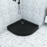 Душевой акриловый поддон Classic N черный 900x900