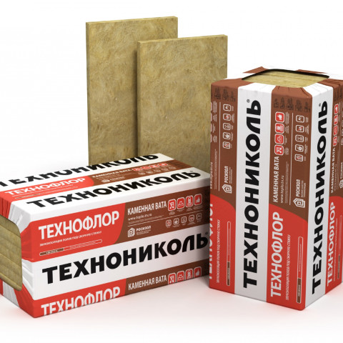 Плита минераловатная ТЕХНОНИКОЛЬ ТЕХНОФЛОР СТАНДАРТ 1200х600х120 мм