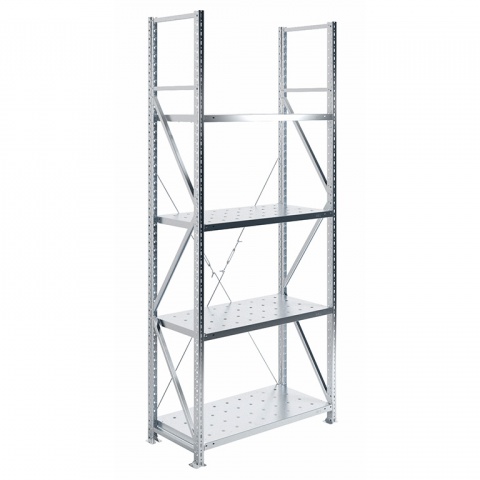 Стеллаж MS U 250/100x50/4