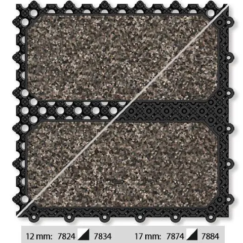 Грязезащита Forbo Coral Click shark grey