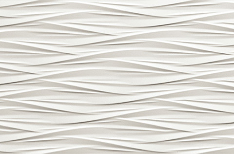 Настенная/напольная плитка из белой глины 3D Wind  White Matt 80