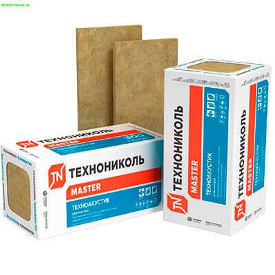 Плита минераловатная ТехноНИКОЛЬ Техноакустик 1200x600x50 8 шт