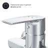 Смеситель для ванны и душа с длинным изливом AM.PM Gem F90A90000