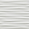 Настенная/напольная плитка из белой глины 3D Blade White Matt 40x80