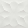Настенная/напольная плитка из белой глины 3D Diamond White Matt 40x80