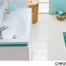 CREAVIT Раковина TP101 мебельная (45*100 см)